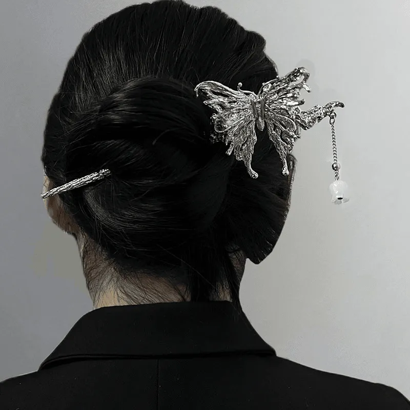 Butterfly hairpin