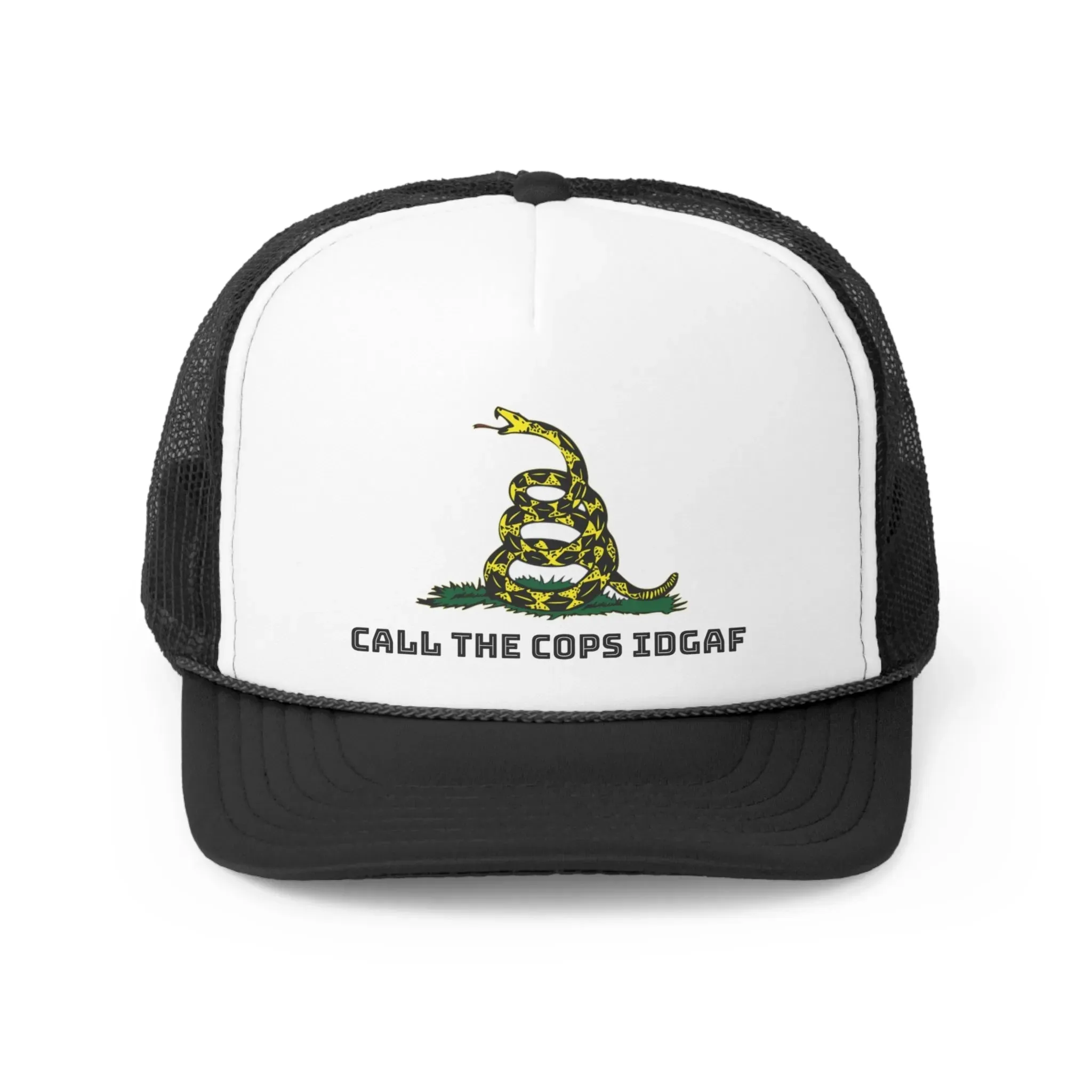 Call Cops IDGAF Gadsen Trucker Caps