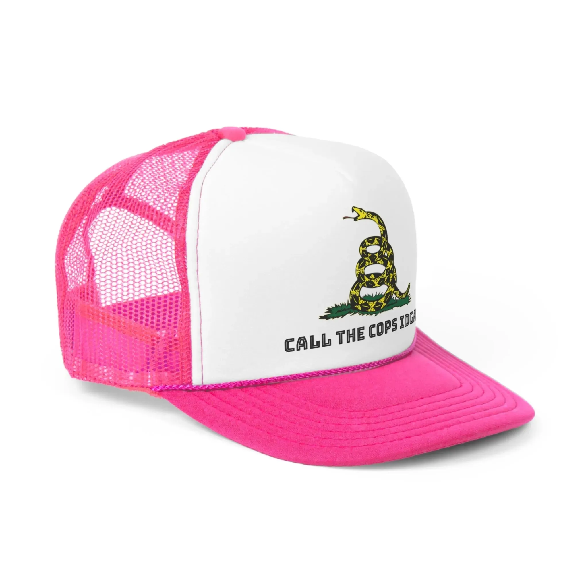 Call Cops IDGAF Gadsen Trucker Caps