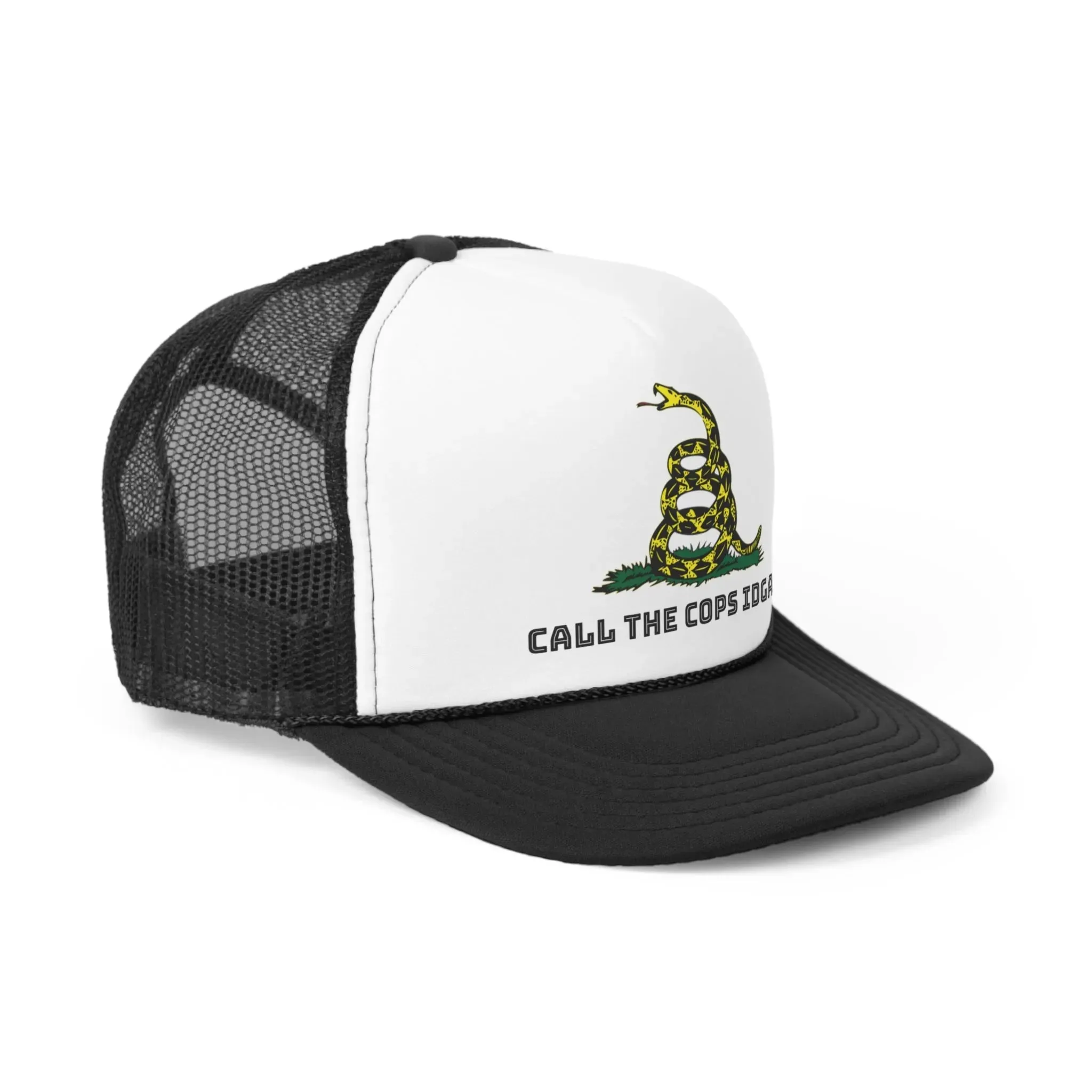 Call Cops IDGAF Gadsen Trucker Caps