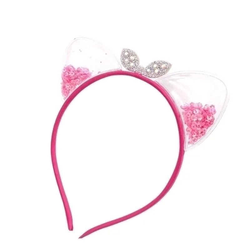 Children's Headband Korean Quicksand Crown Headband Hairpin Hair Accessories