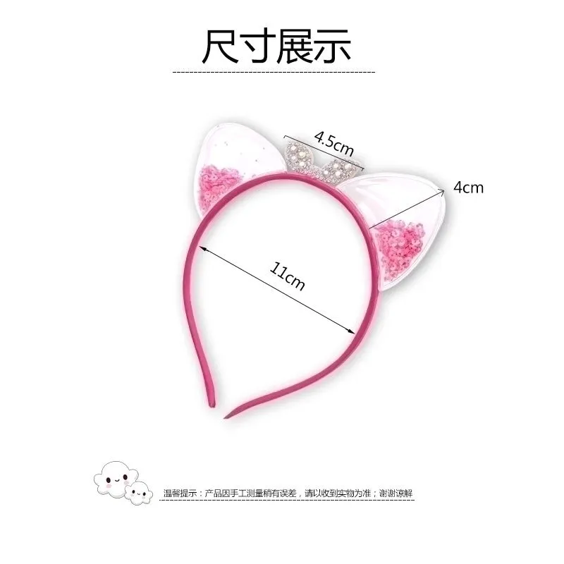 Children's Headband Korean Quicksand Crown Headband Hairpin Hair Accessories