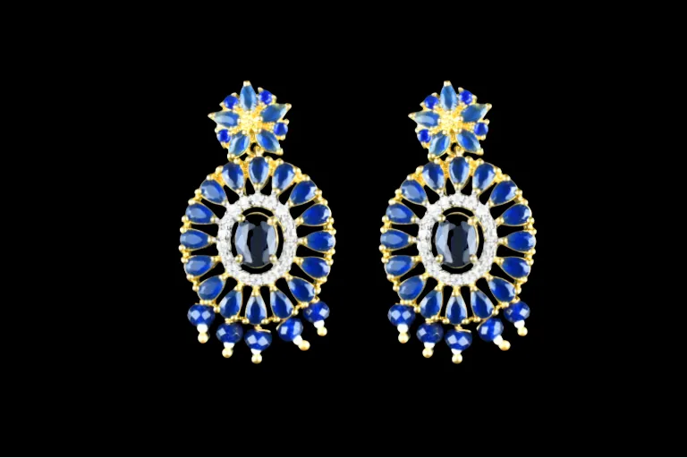 Cz Pendant & Beads Choker Set By Asp Fashion Jewellery
