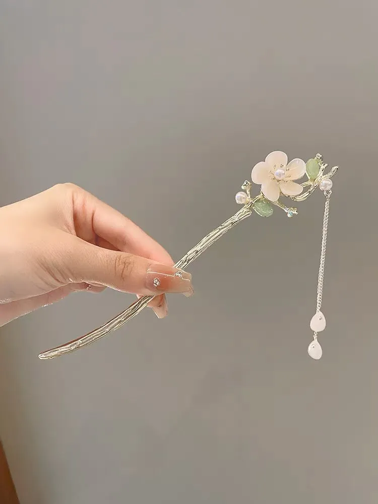 Five Petal Flower Hairpin