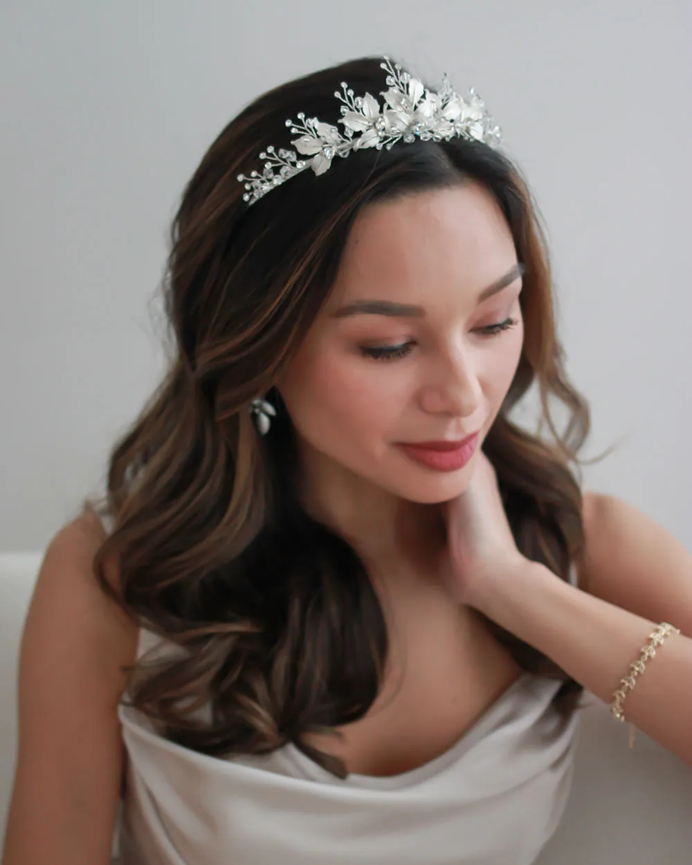 Juliet Floral Tiara