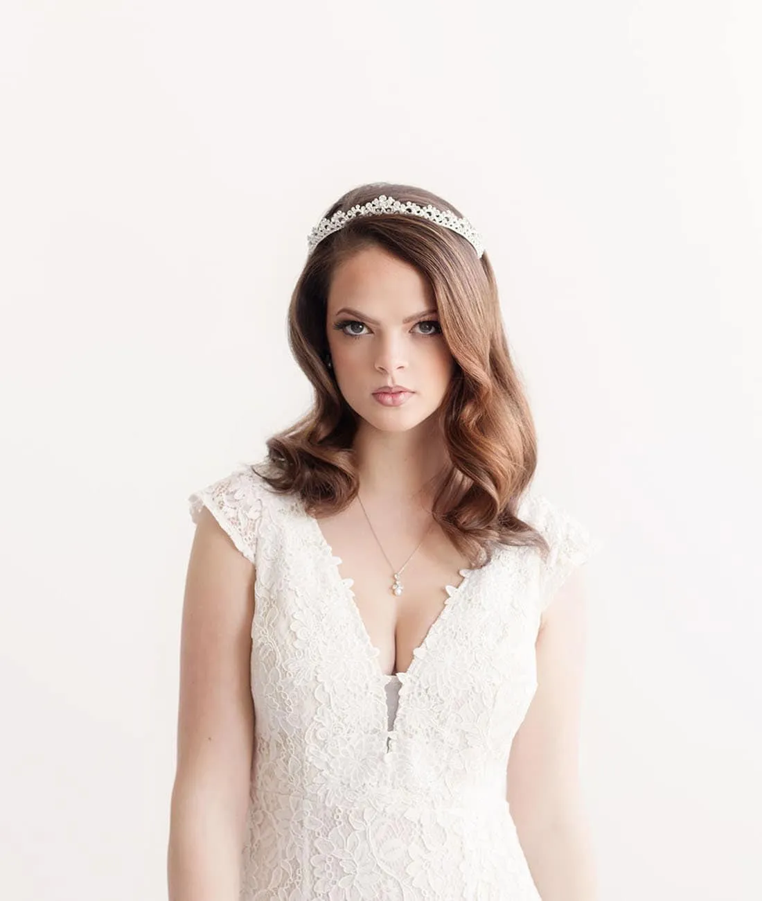 Kylar Crystal Wedding Tiara