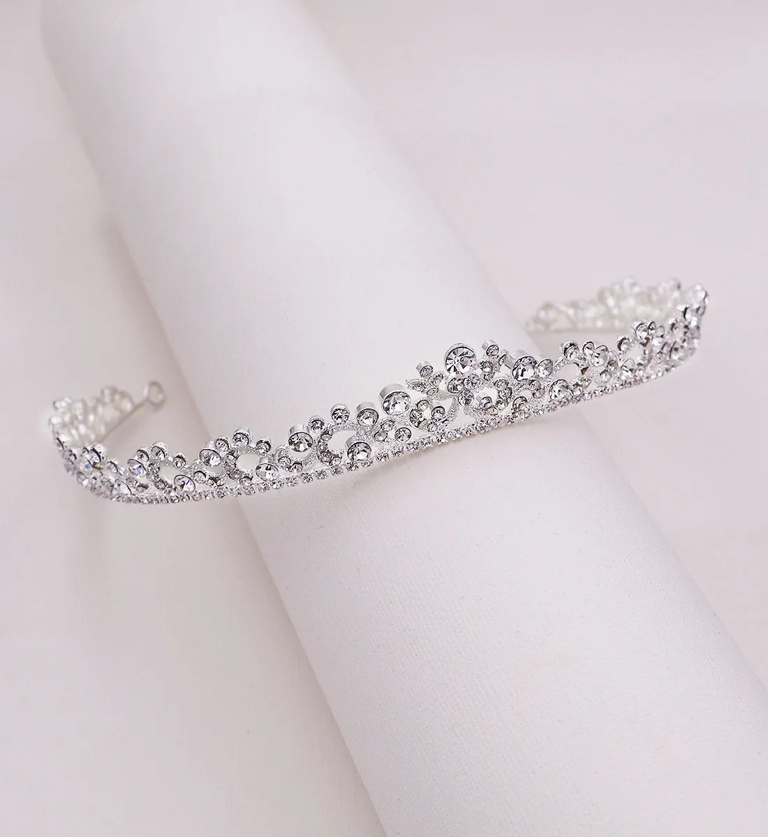 Kylar Crystal Wedding Tiara