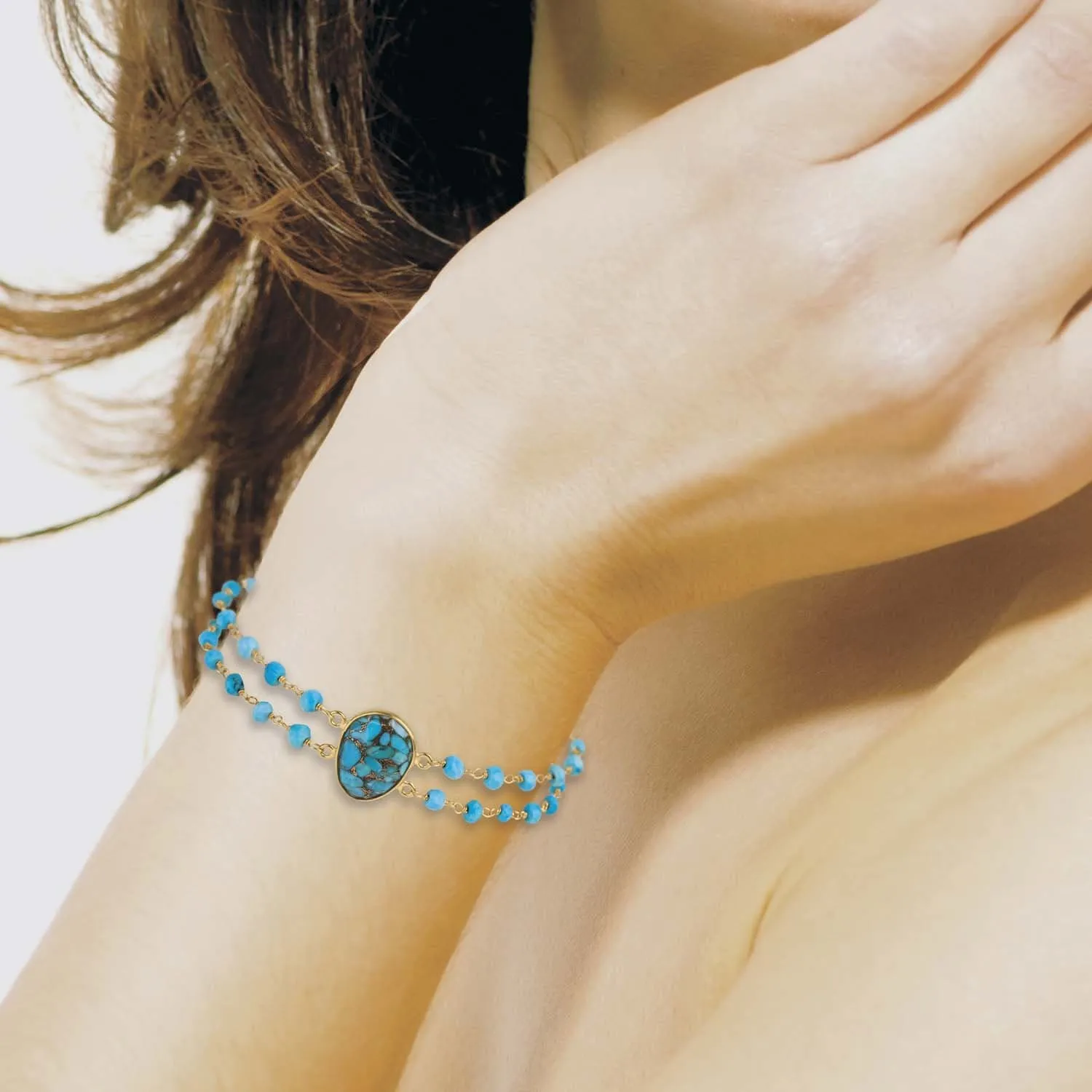 Mefkat Turquoise Bracelet