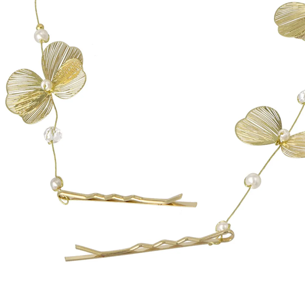 Openwork Flower Headpiece
