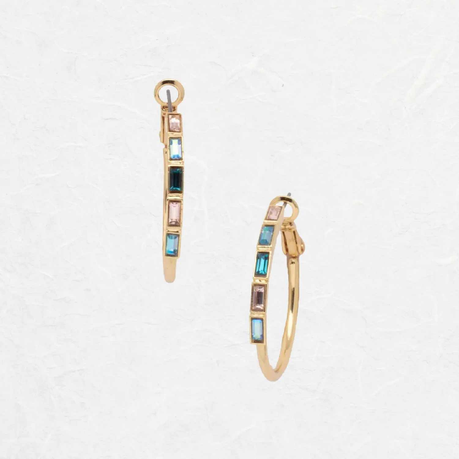 Pacific Diana Gold Hoop Earrings