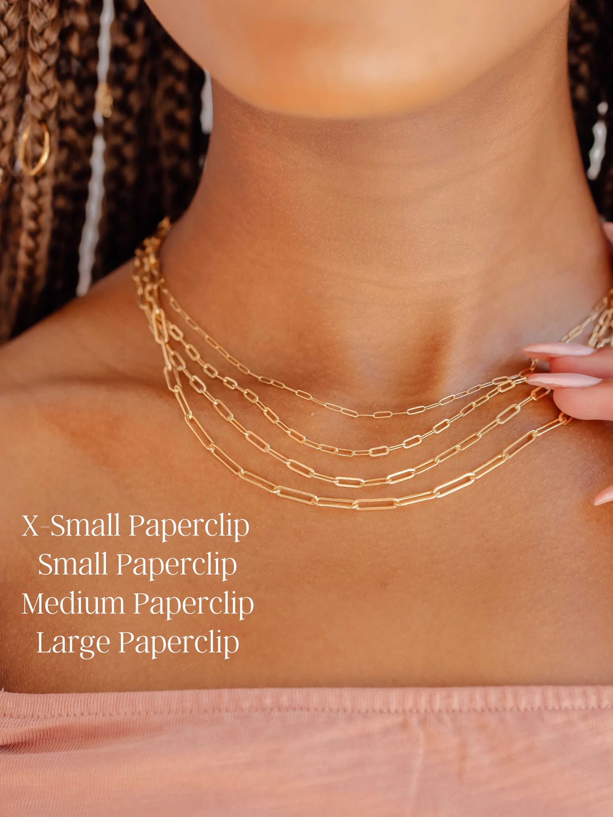 Paperclip 'XS' Chain Necklace