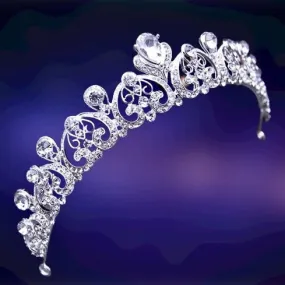"Hadley" - Rhinestone Wedding Tiara