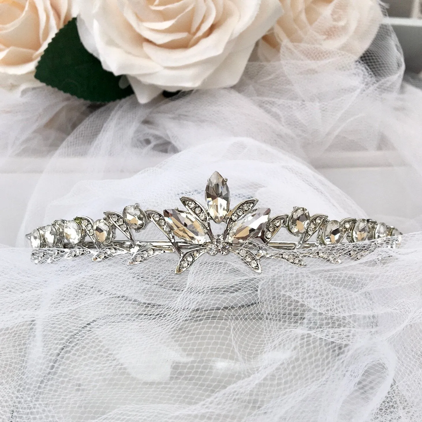"Lexi" - Wedding Crystal Tiara
