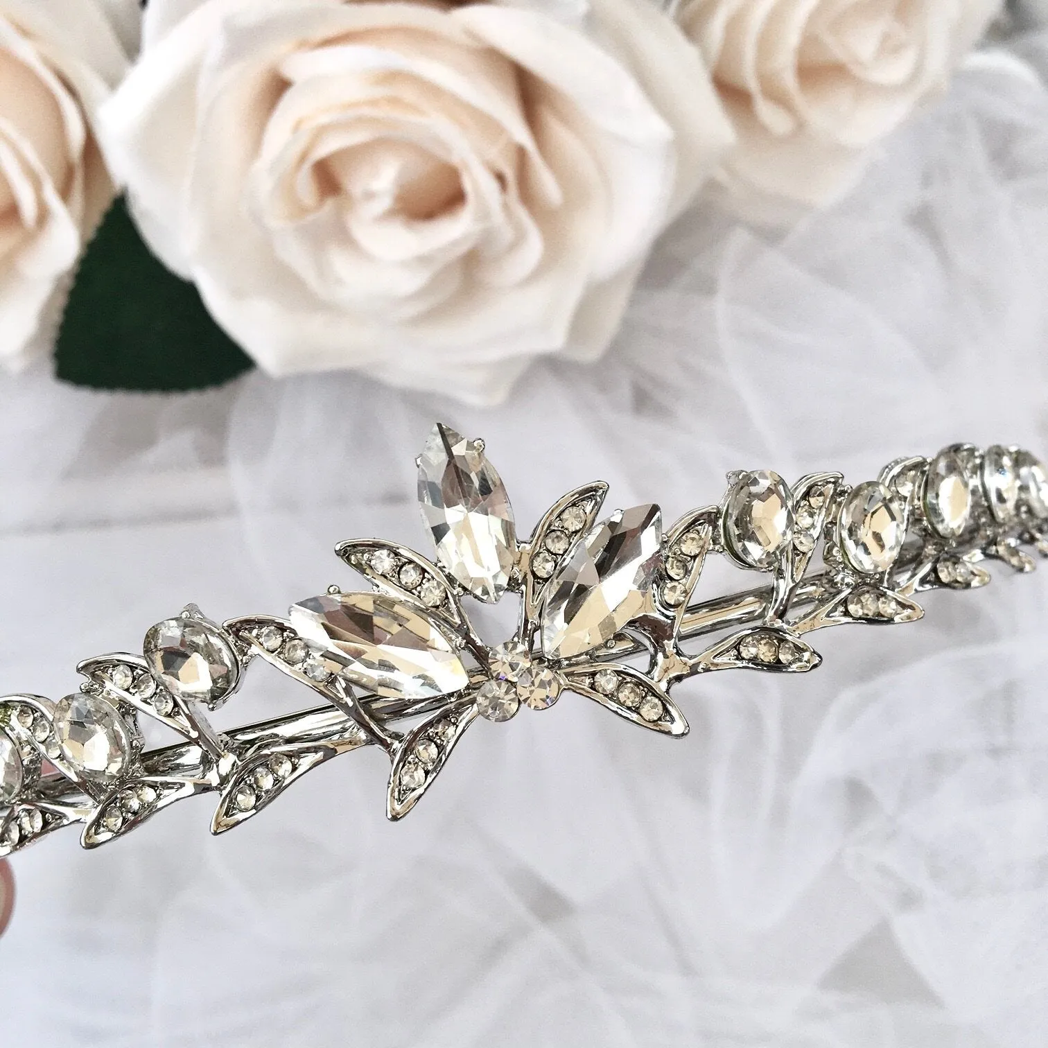 "Lexi" - Wedding Crystal Tiara