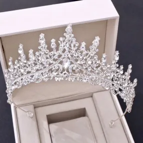 "Rosamund" - Baroque Bridal Tiara - More Colors