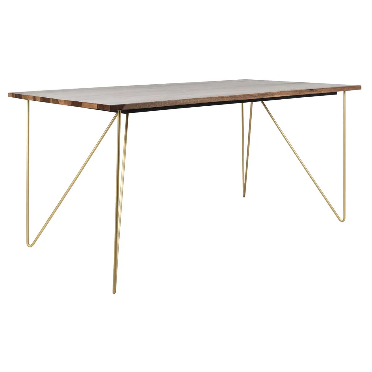 Safavieh Couture Captain Hairpin Legs Wood Dining Table, SFV5700