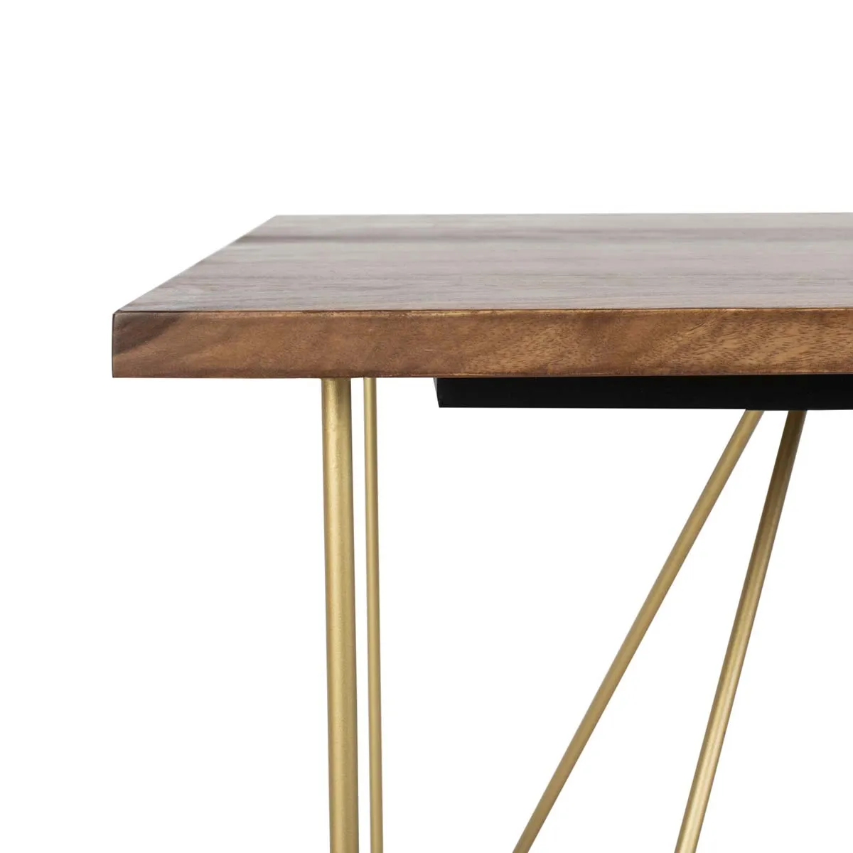 Safavieh Couture Captain Hairpin Legs Wood Dining Table, SFV5700