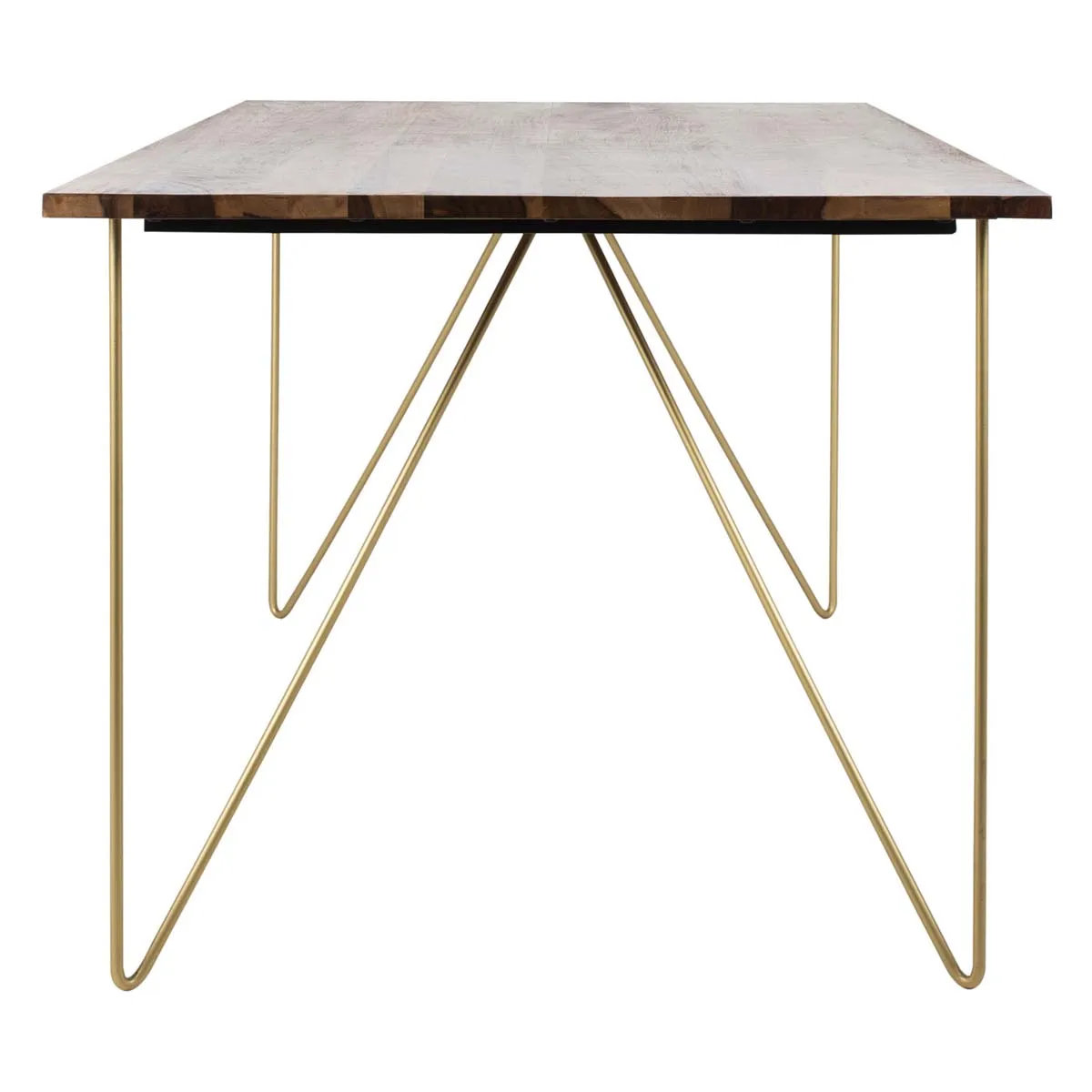 Safavieh Couture Captain Hairpin Legs Wood Dining Table, SFV5700