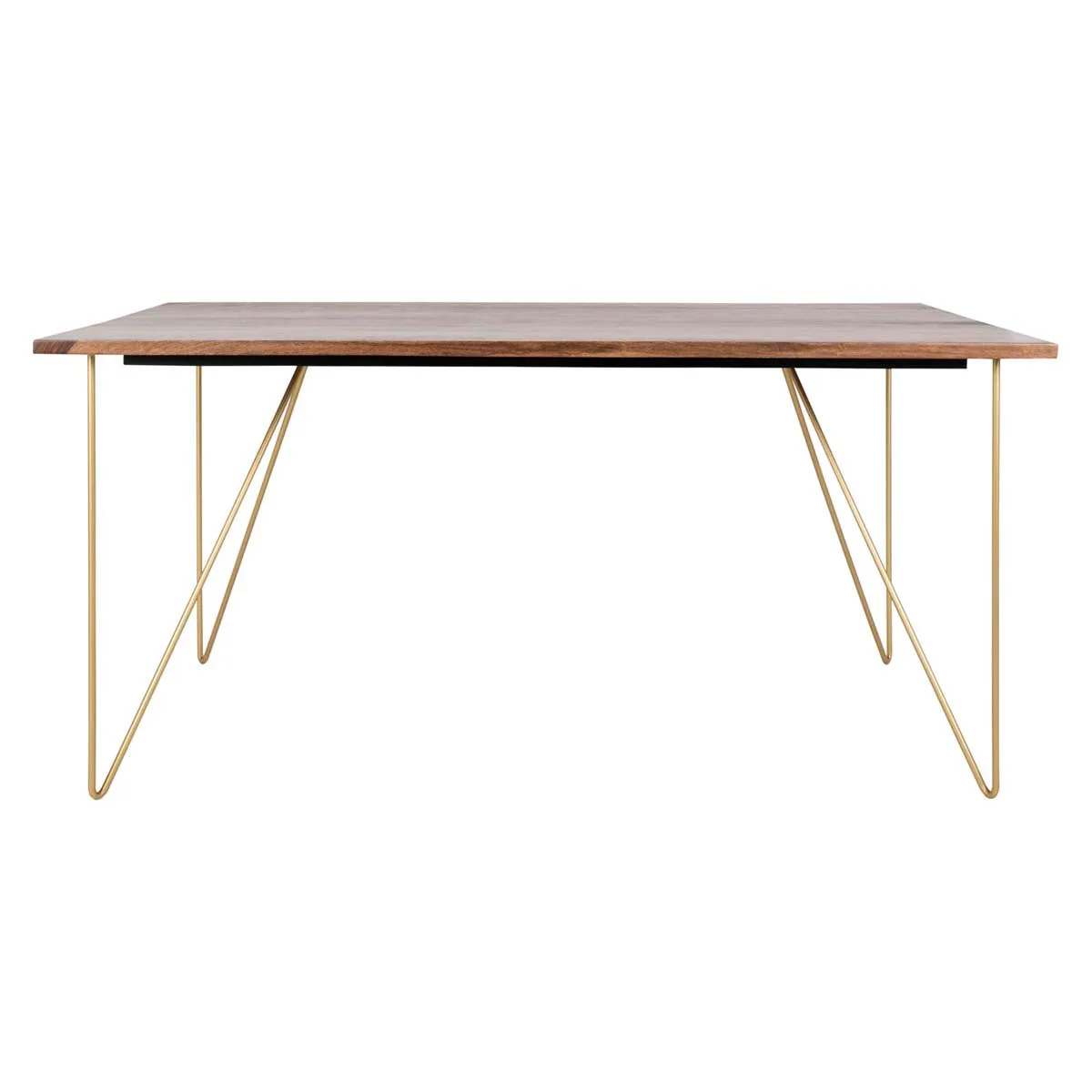 Safavieh Couture Captain Hairpin Legs Wood Dining Table, SFV5700