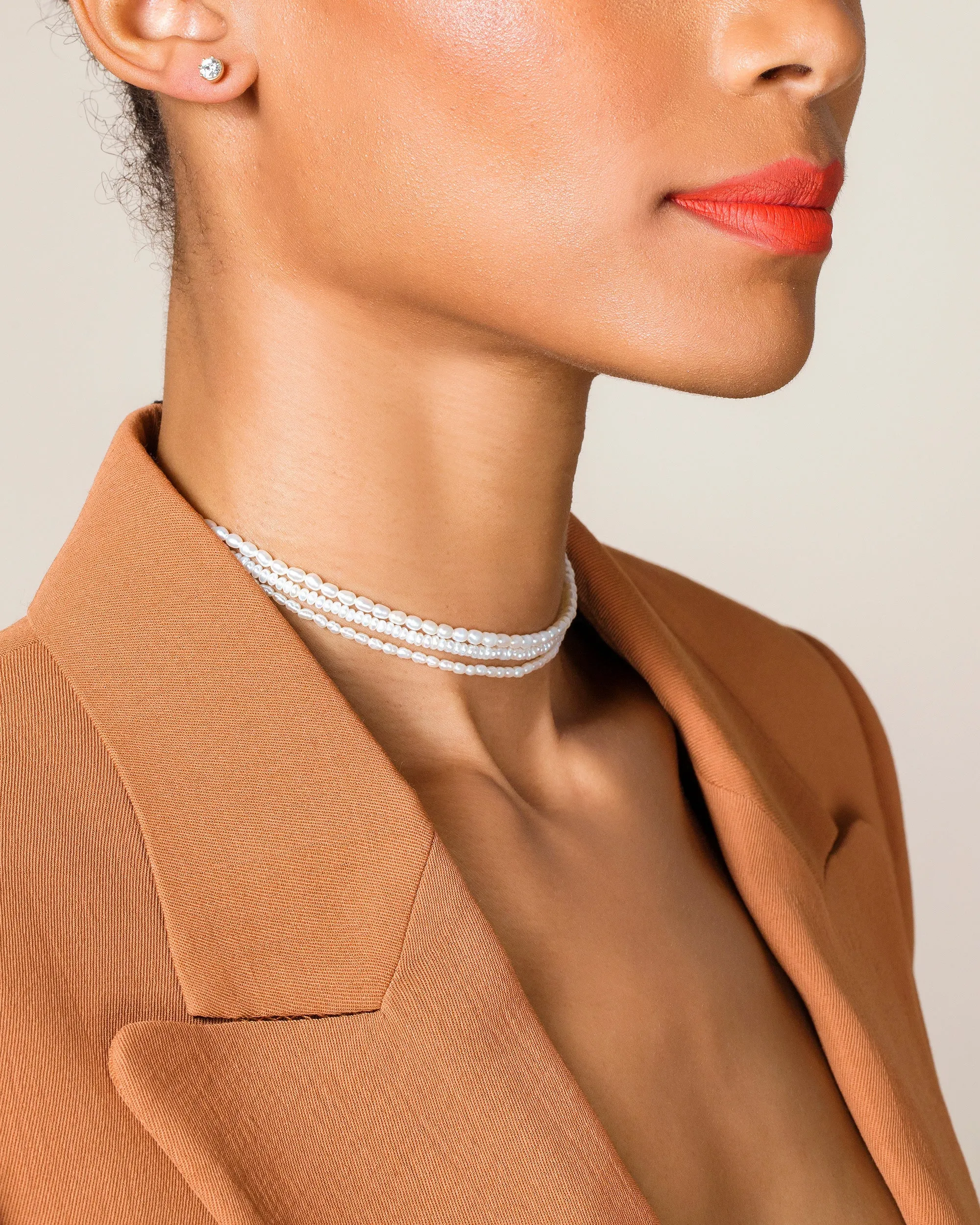 Seed Pearl Choker