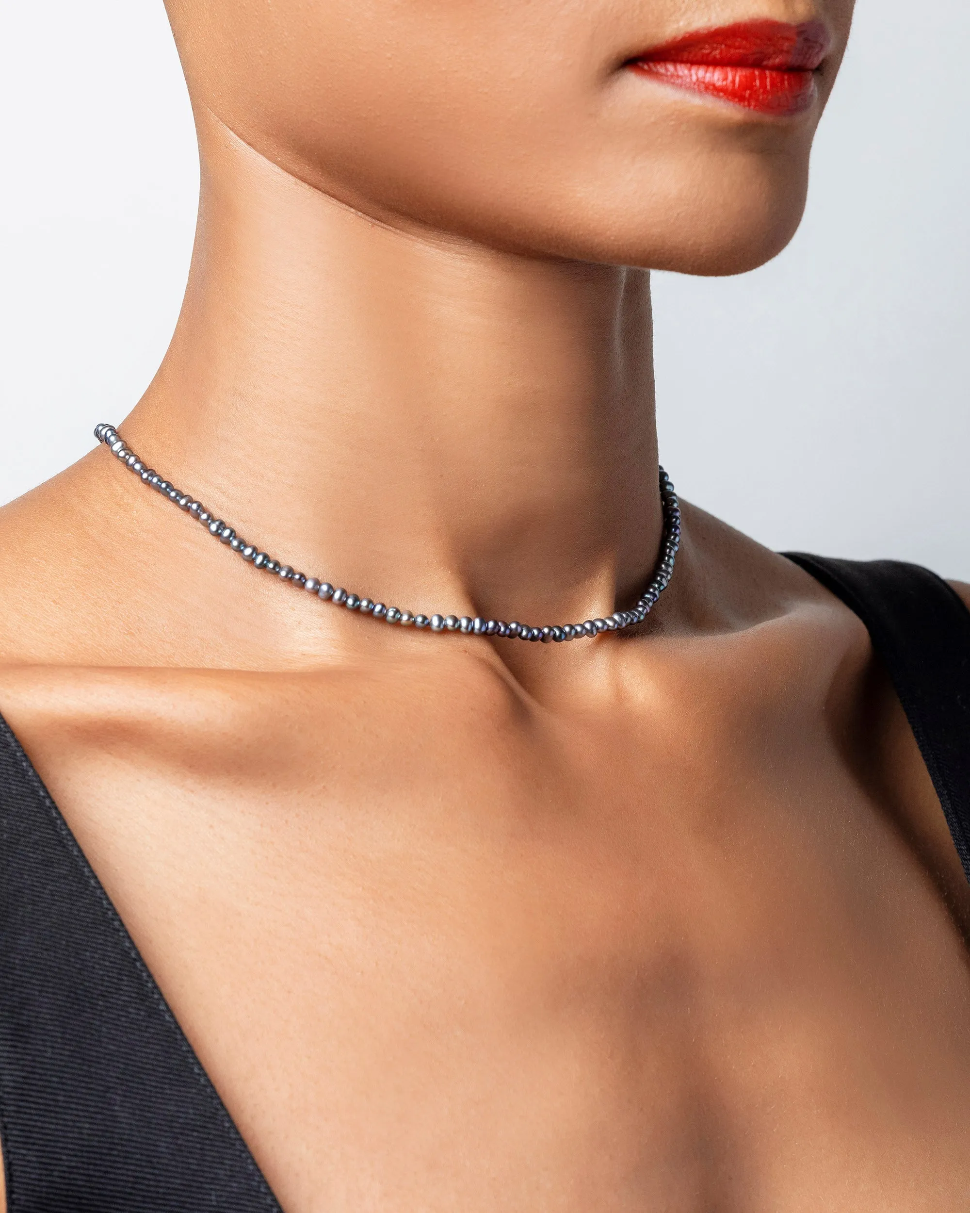 Seed Pearl Choker