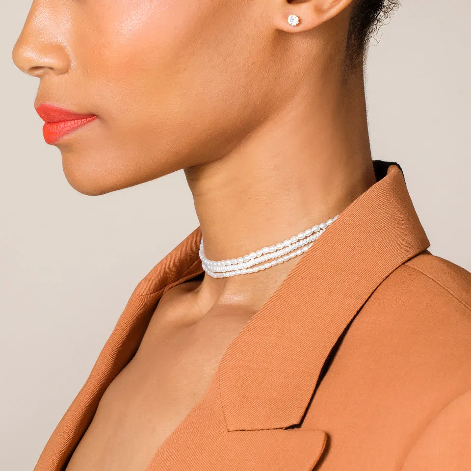 Seed Pearl Choker