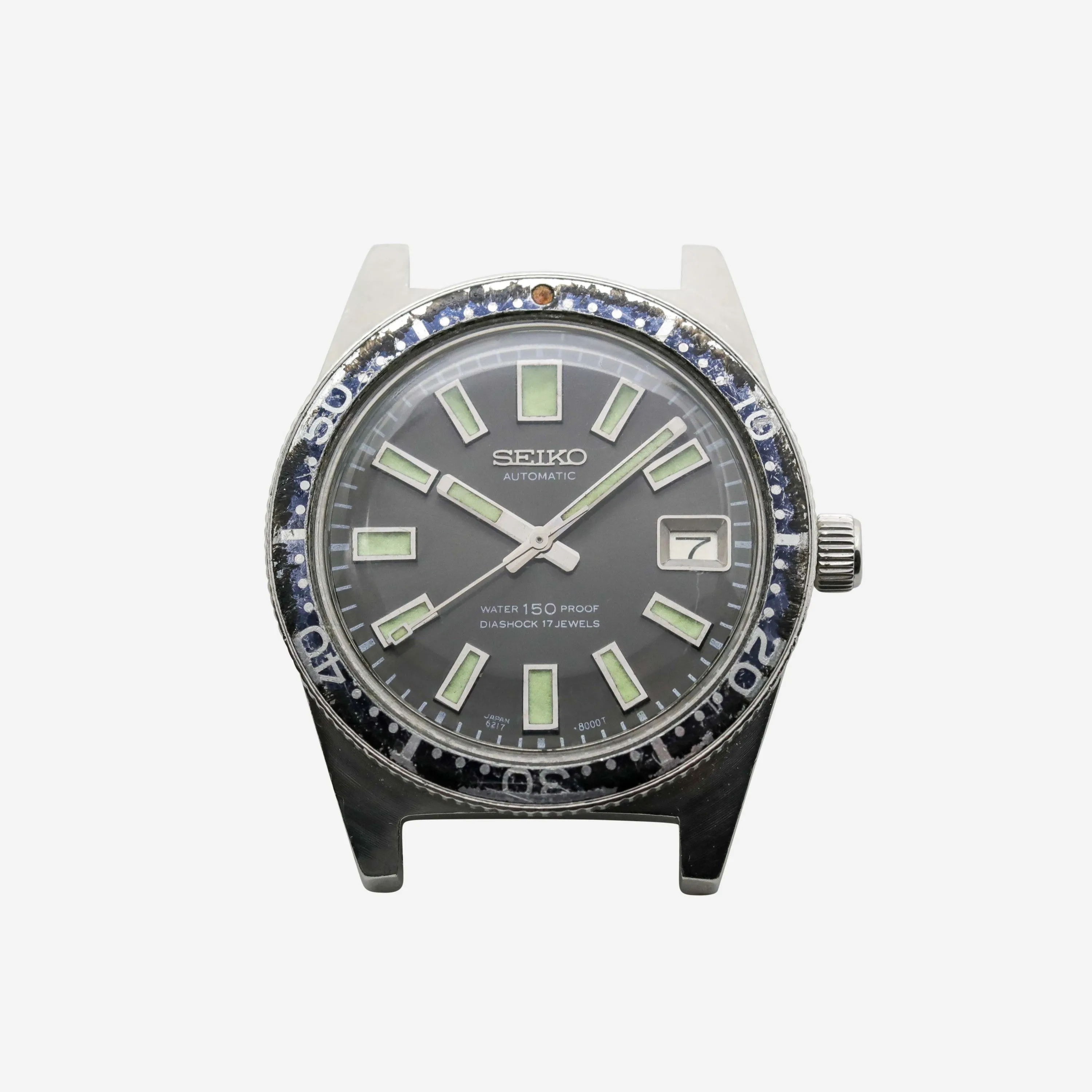 Seiko 1965 62MAS (Ref. 6217-8000) Small Crown