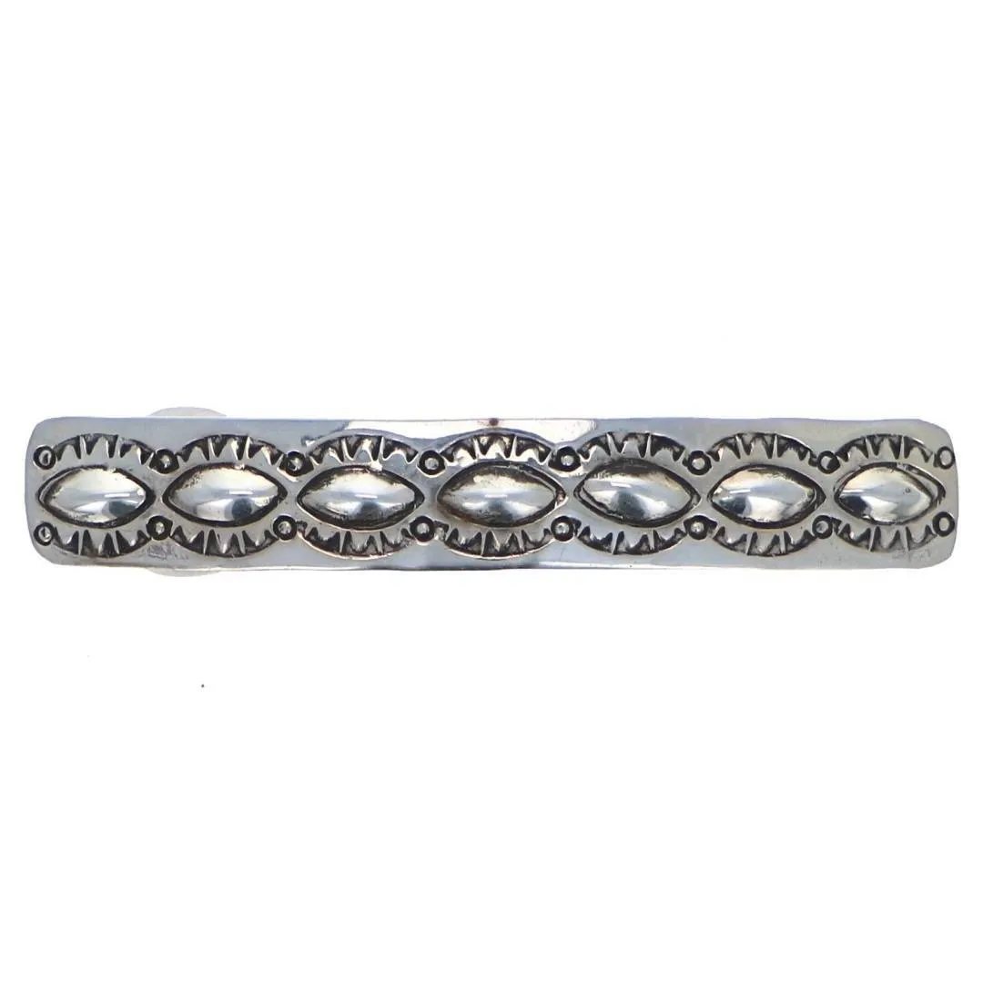 Silver Barrette