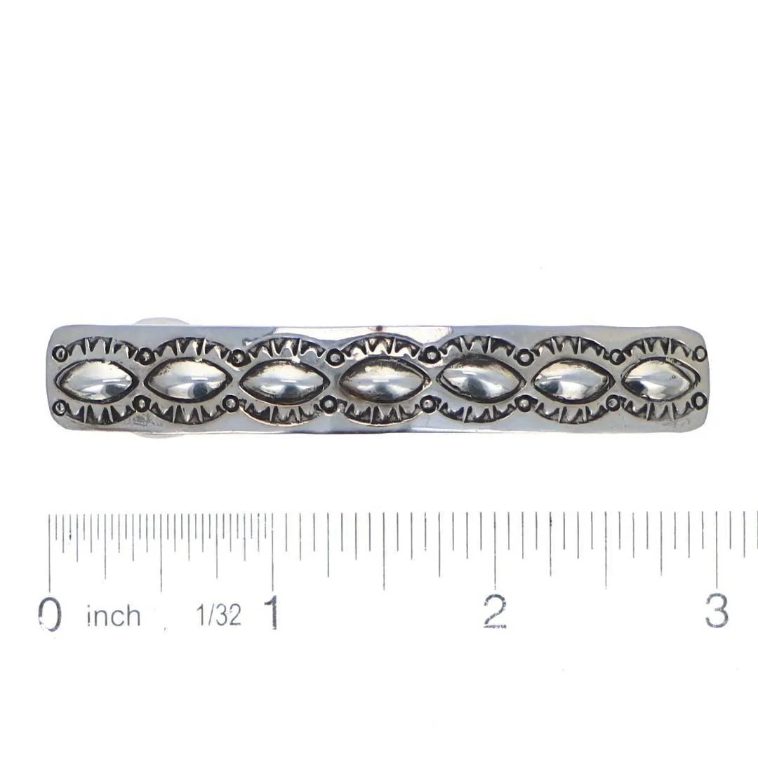 Silver Barrette