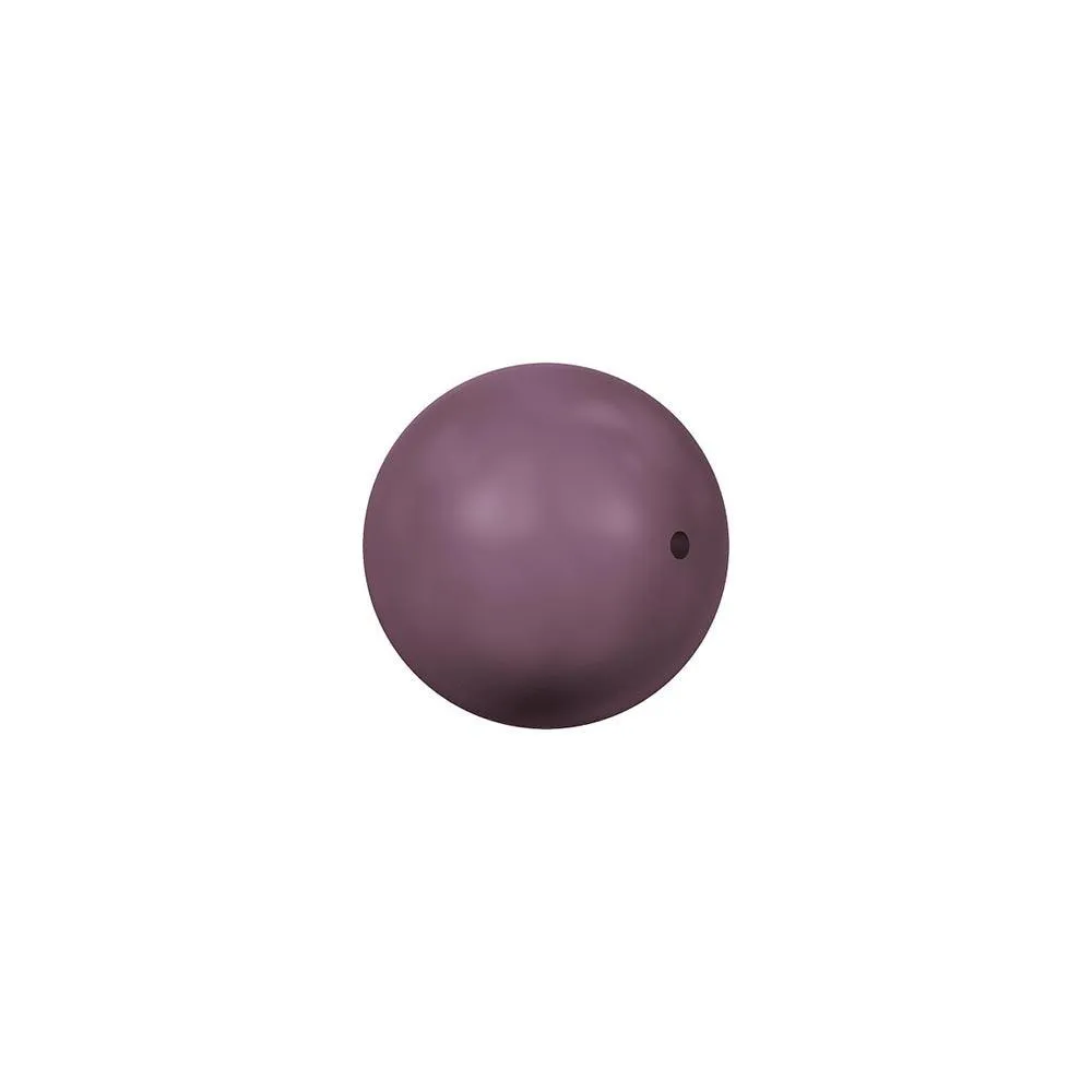 Swarovski 8mm Pearl - Burgundy (25pc)
