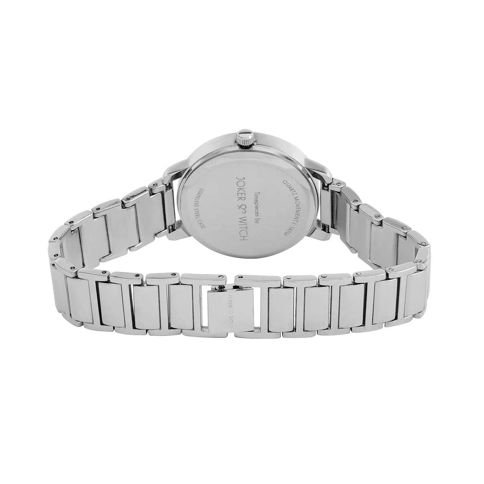 Taila Silver Metallic Strap Watch